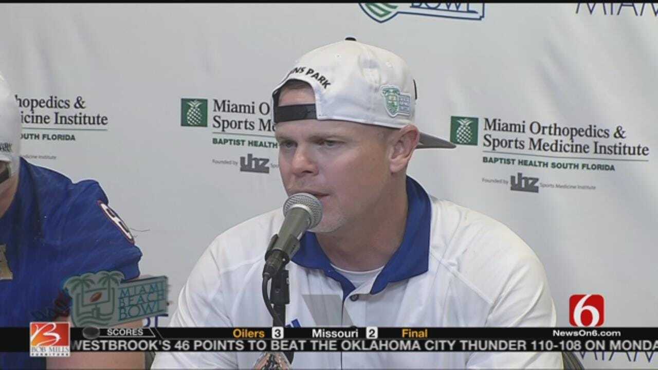 TU: Montgomery, Players Talk Miami Beach Bowl Rout Of Central Michigan