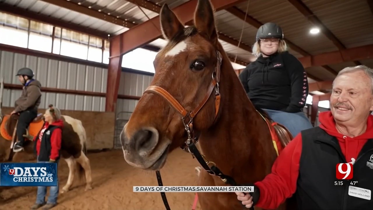 9 Days Of Christmas: Bobbie Brings Donation To Yukon Therapeutic Riding Program