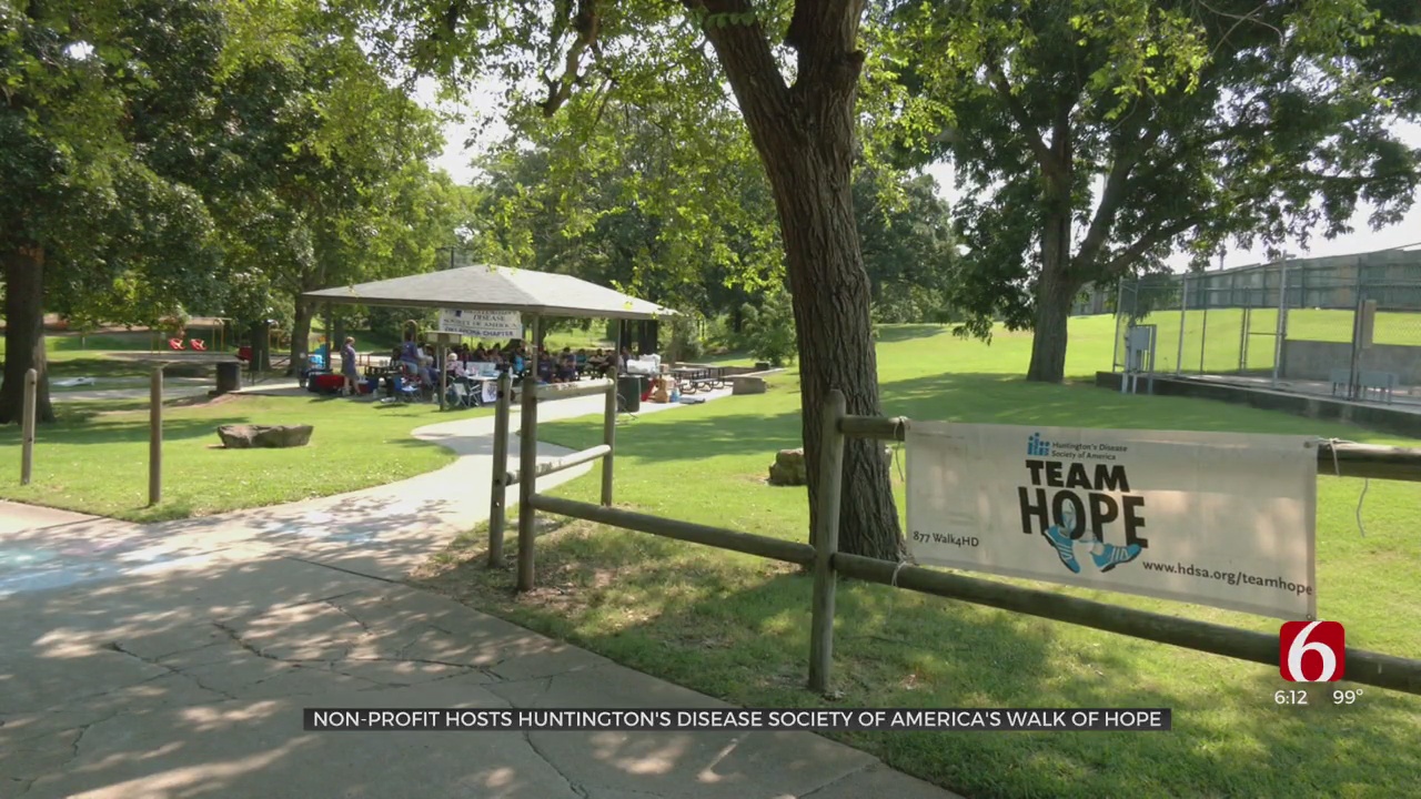 Team Hope Walk Gathers In Tulsa To Raise Awareness For Huntington's Disease