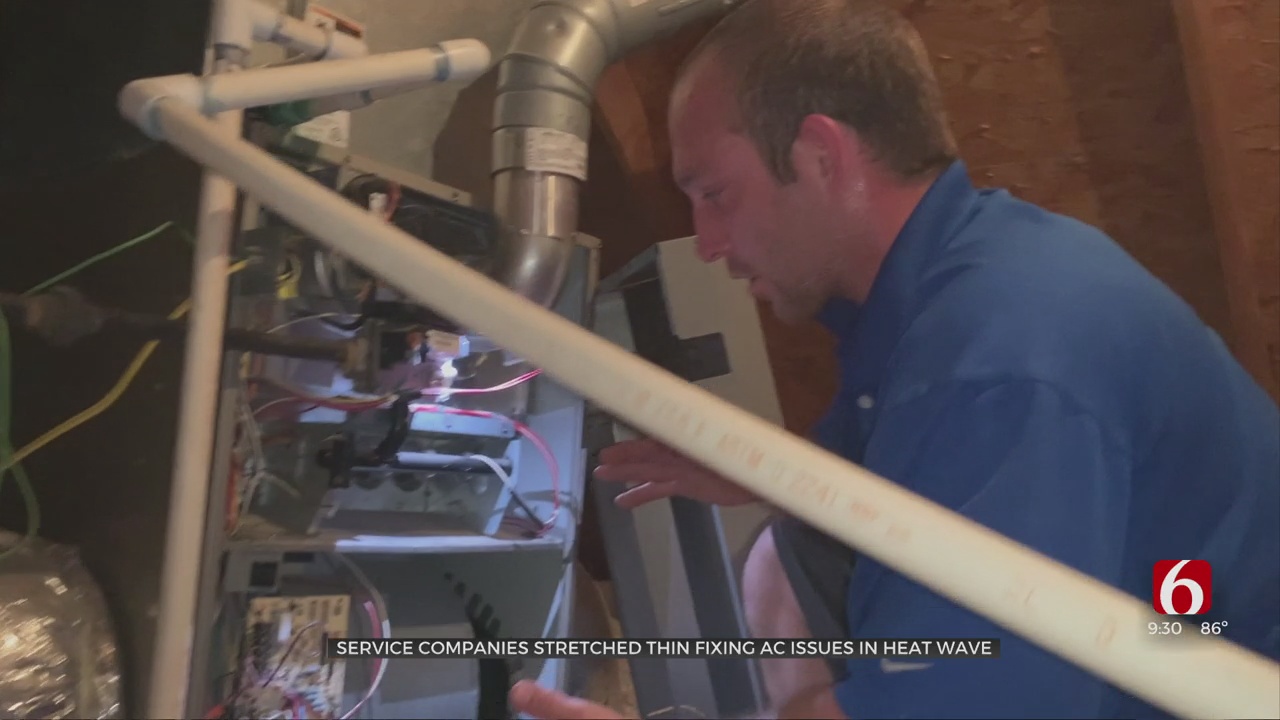 Green Country Service Companies Stretched Thin Fixing AC Issues In Heat Wave