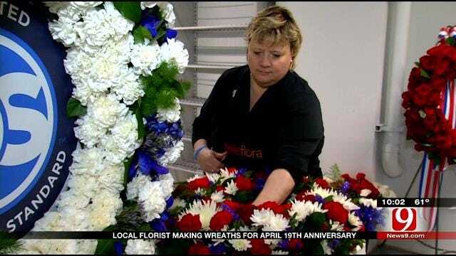 OKC Florist Creates Memorial Flower Arrangements For 20 Years