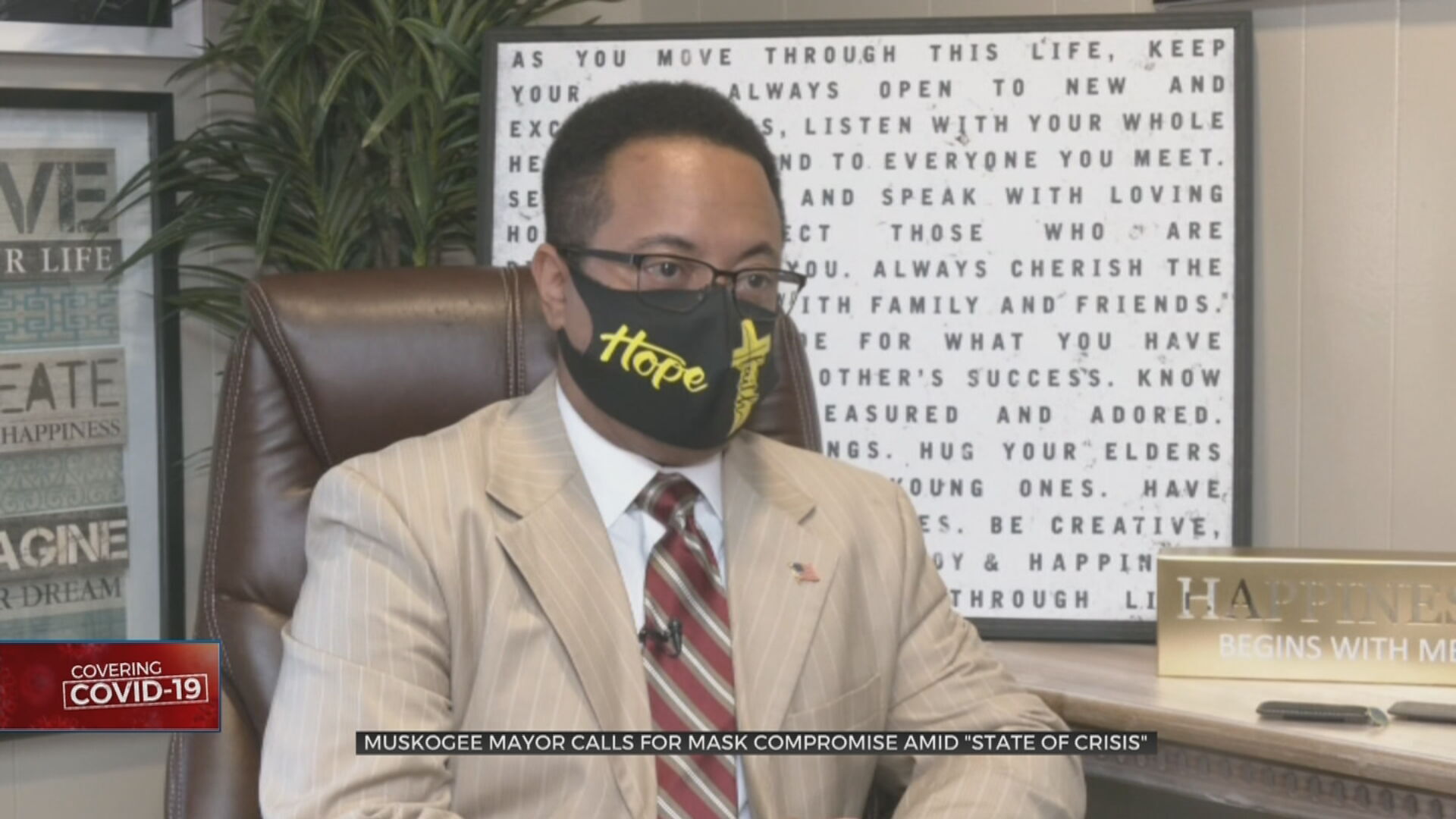Muskogee Mayor Calls For Mask Compromise Amid ‘State Of Crisis’ 