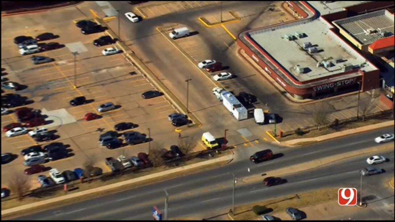 WEB EXTRA: SkyNews 9 Flies Over Suspicious Package Investigation In NW OKC