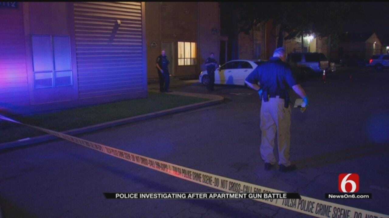 At Least 20 Shots Fired During Gun Fight At Tulsa Apartments, Police Say