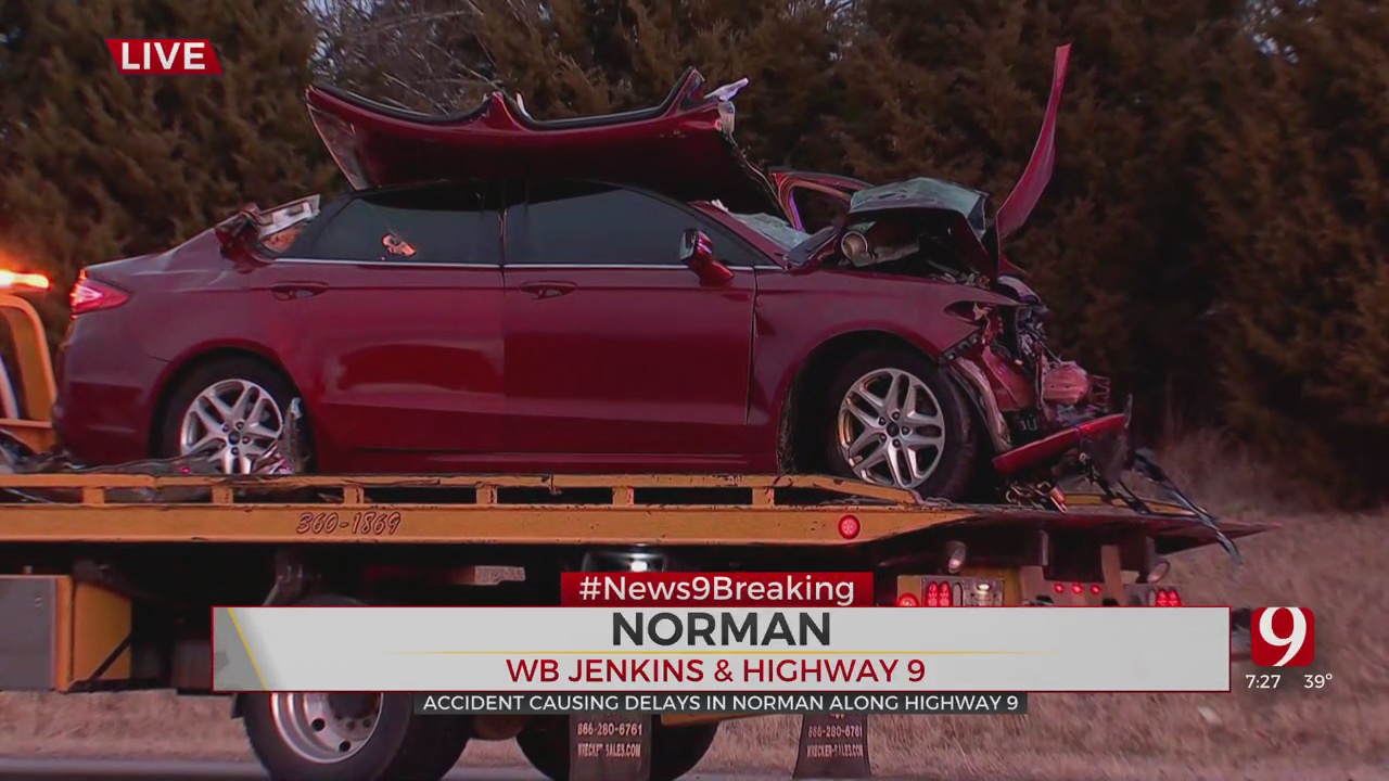 Drivers In Norman Head-On Crash Escape With Non-Life-Threatening Injuries 