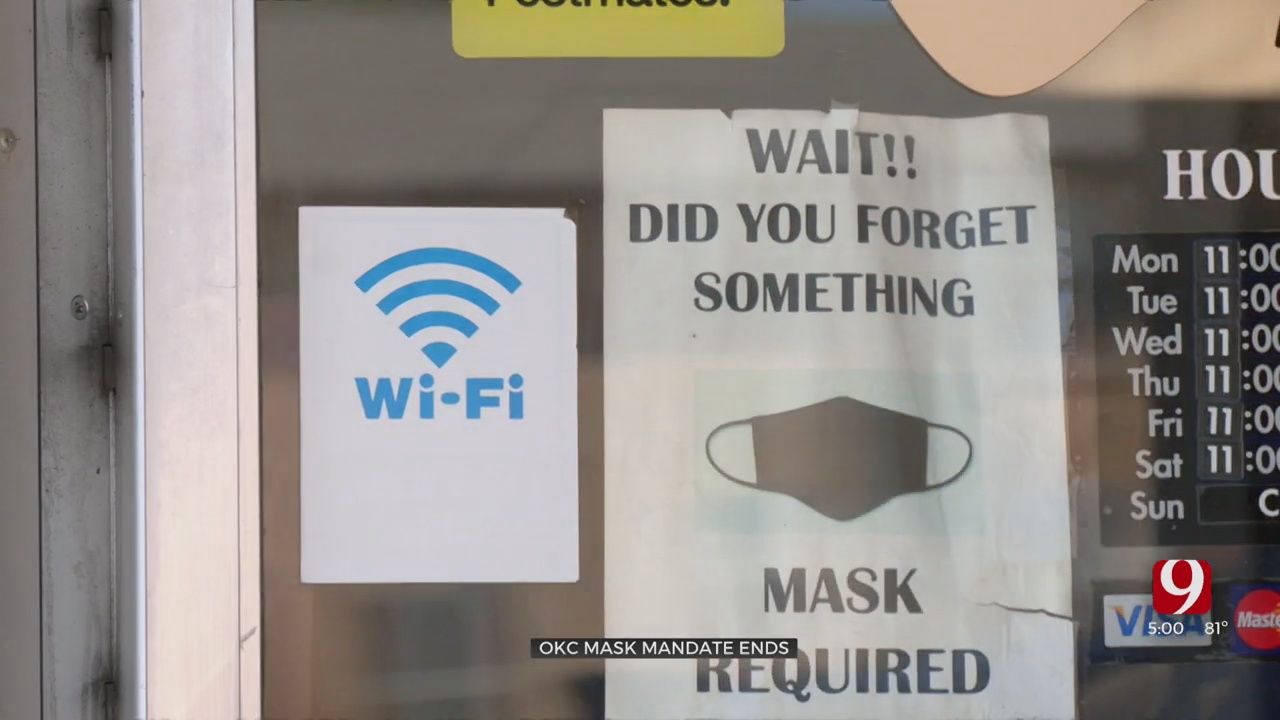 Local Businesses React After OKC's Mask Mandate Expires
