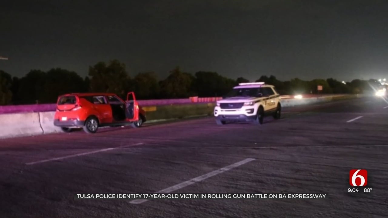 Tulsa Police Identify 17-Year-Old Killed In Rolling Gun Battle On BA Expressway