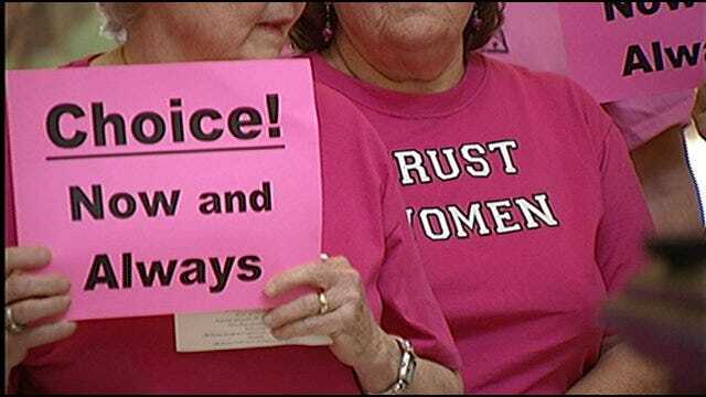'Pink Wave' Takes Over State Capitol Fighting For Women's Rights
