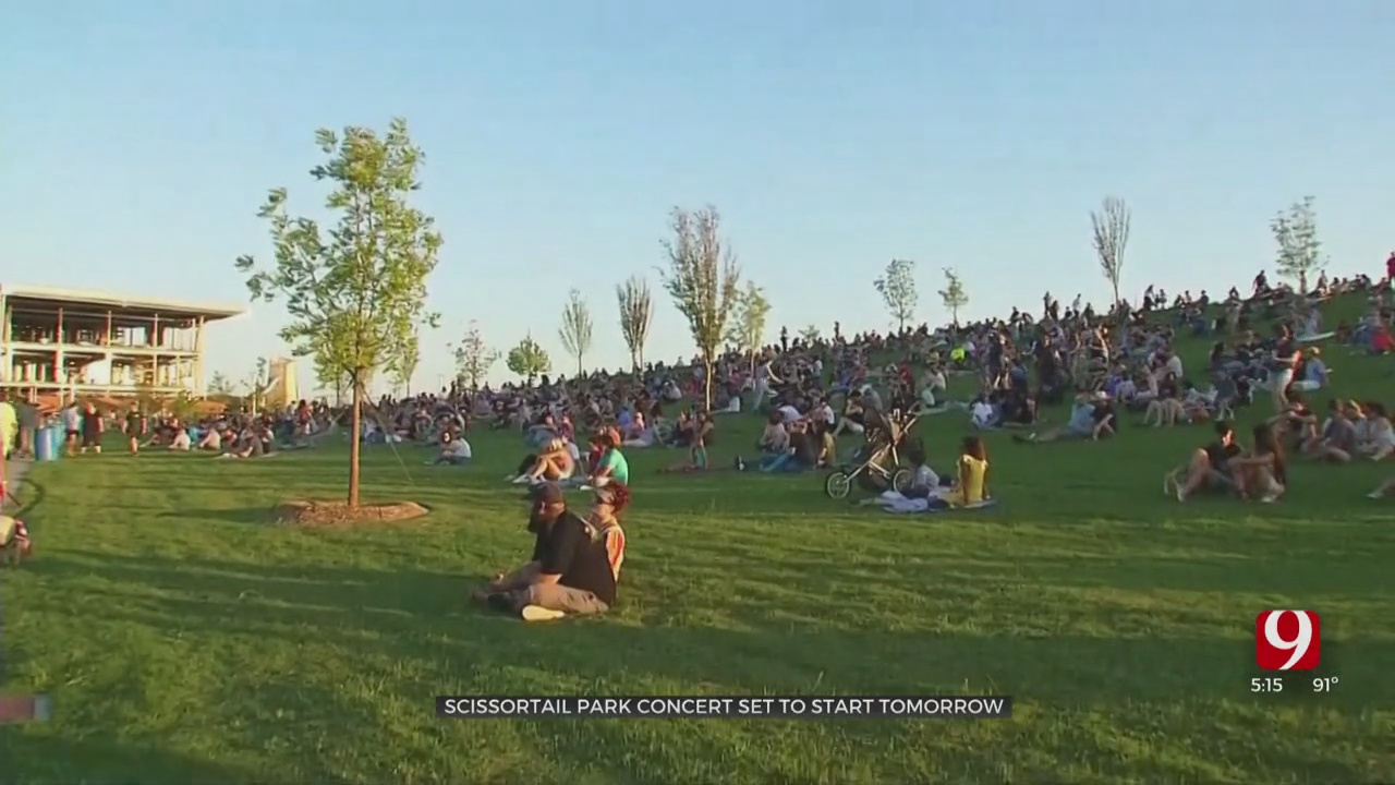 Live From The Lawn Kicks Off Friday Night At Scissortail Park