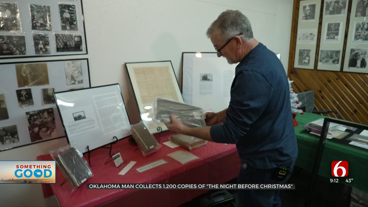 Oklahoma Man Collects 1,200 Copies Of 'Twas The Night Before Christmas'