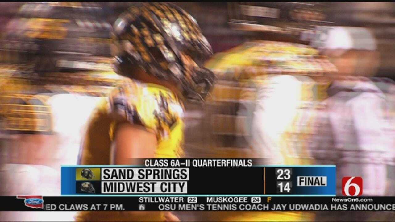Sand Springs Moves On After Defeating Midwest City In Round 1 Of Playoffs