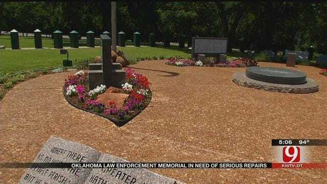 OK Law Enforcement Memorial Needs Donations For Emergency Renovations