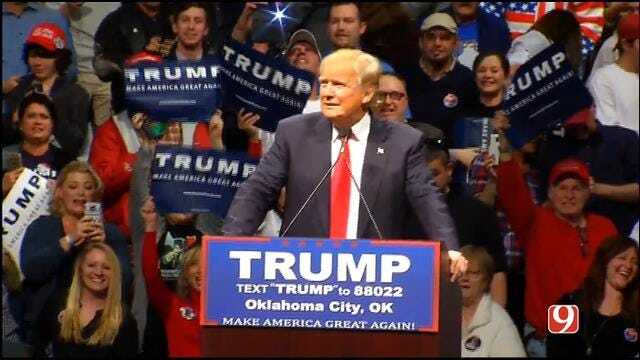FULL VIDEO: Donald Trump Campaigns In OKC