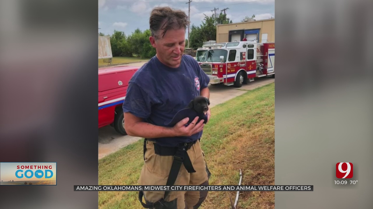 Amazing Oklahomans: MWC Firefighters & Animal Welfare Officers 