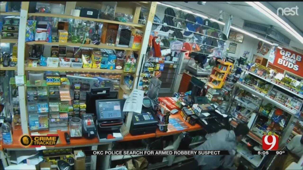 OKC Police Release Video Of Armed Robbery