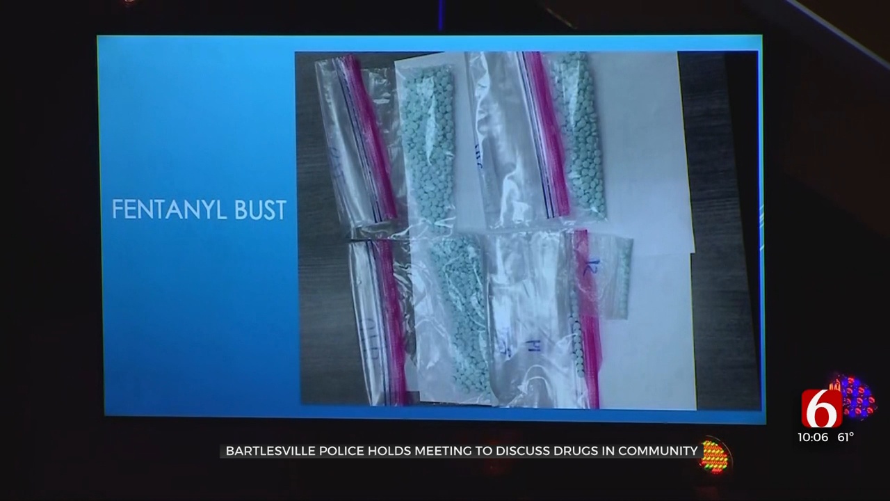 Bartlesville Police Holds Meeting To Discuss Drugs In Community