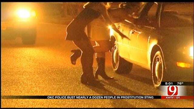 OKC Police Arrest Nearly A Dozen People In Prostitution Ring