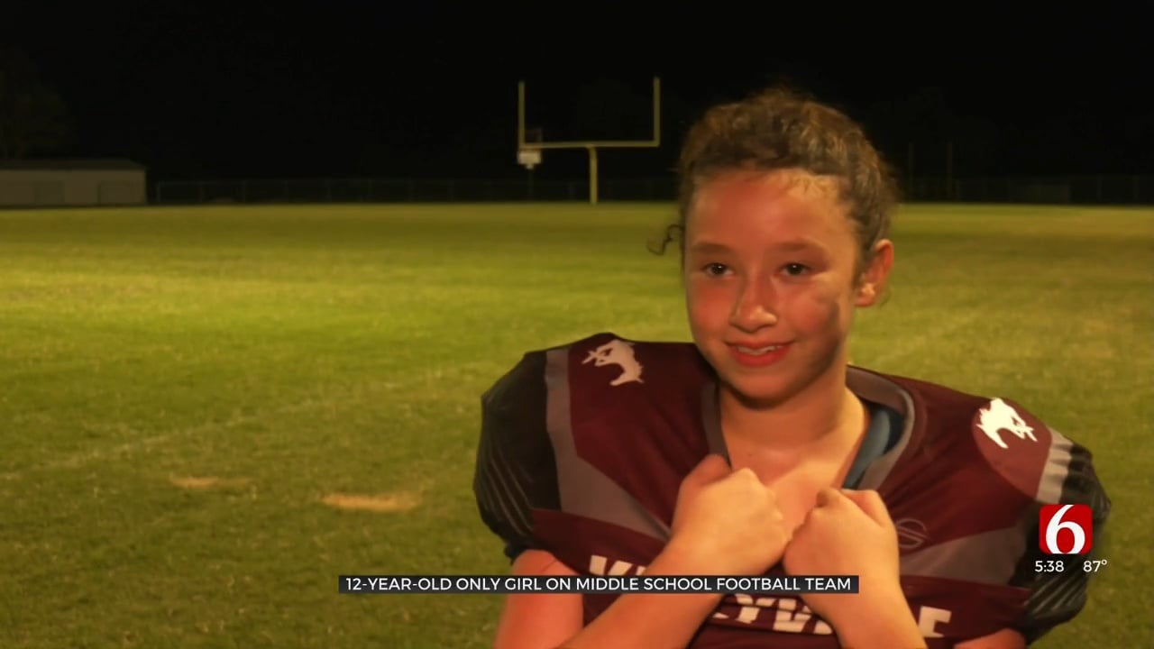 Kellyville 12-Year-Old Set To Begin 4th Football Season As The Only Girl On Her Team 