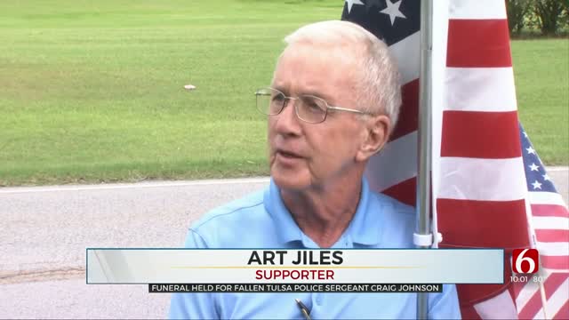 Tulsa Says Goodbye To Sgt. Craig Johnson 