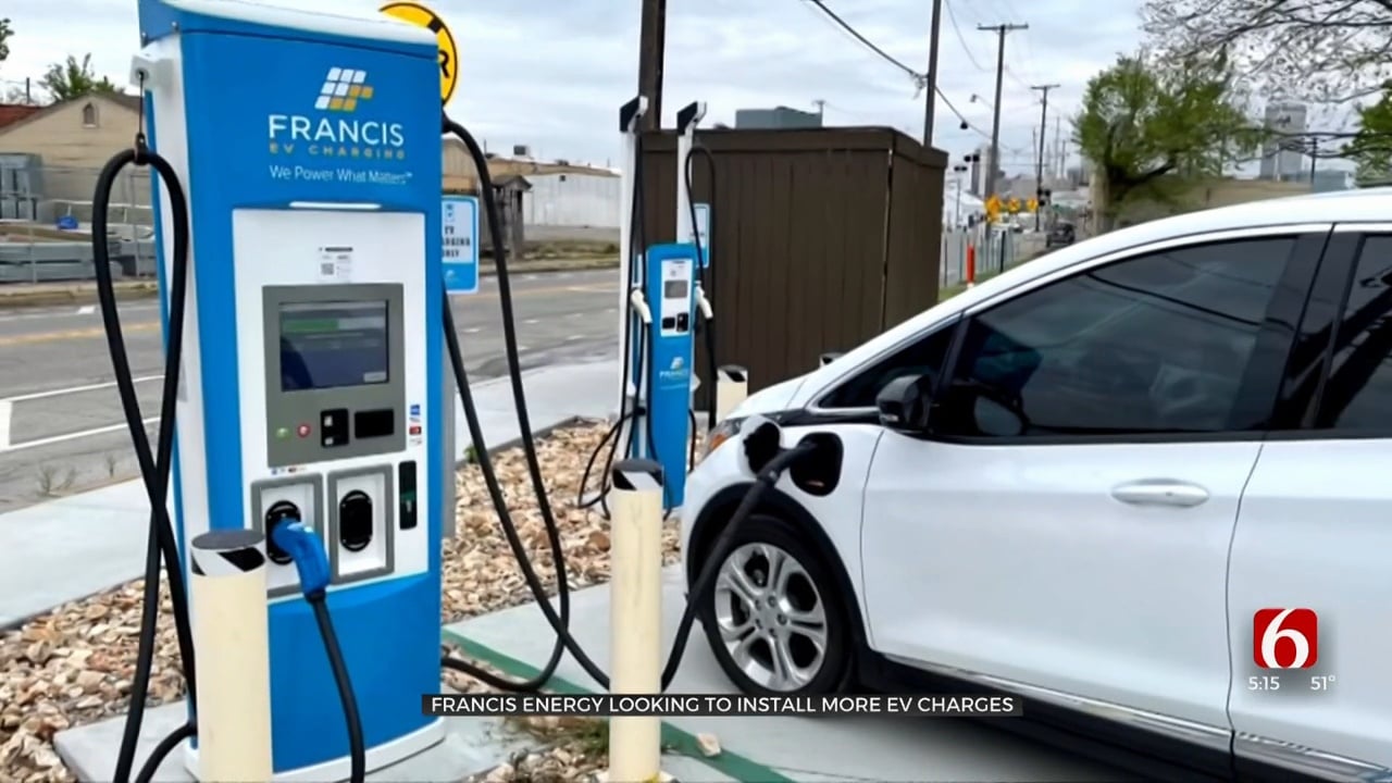 Tulsa-Based Francis Energy Takes Lead In Oklahoma EV Charging Stations