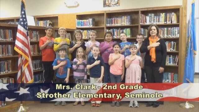 Mrs. Clark's 2nd Grade Class At Strother Elementary