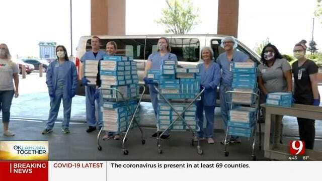 Hospital Workers Surprised With Sweet Treats During Coronavirus Pandemic