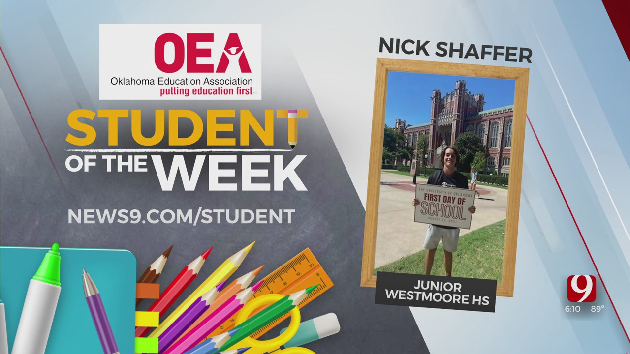 Student Of The Week (Sept. 14): Nick Shaffer