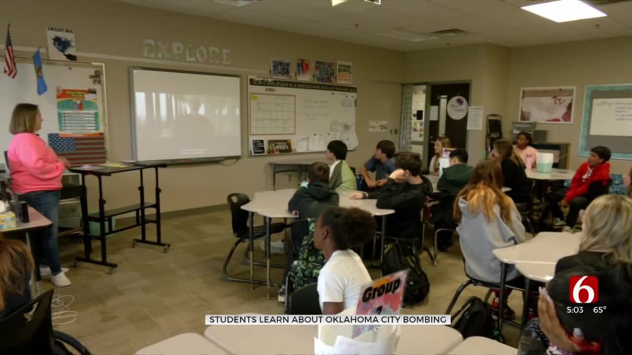 Students Learn About The Oklahoma City Bombing 29 Years Later