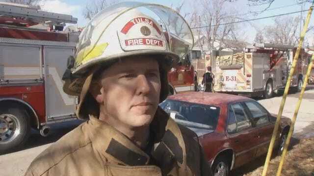 WEB EXTRA: Tulsa Fire Chief On Explosive House Fire