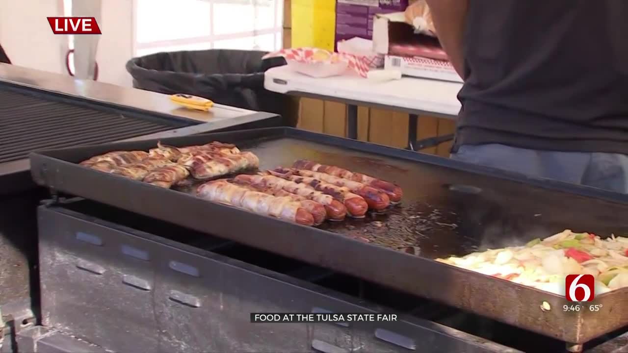 Watch: News On 6's Meredith McCown Tries Food At The Tulsa State Fair 