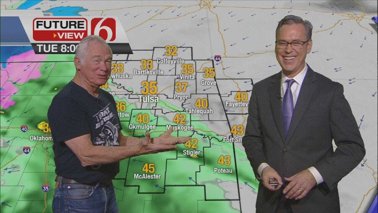 Tuesday Morning Forecast With Special Guest Dick Faurot