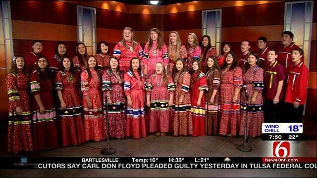 The Cherokee National Youth Choir Sings On 6 In The Morning
