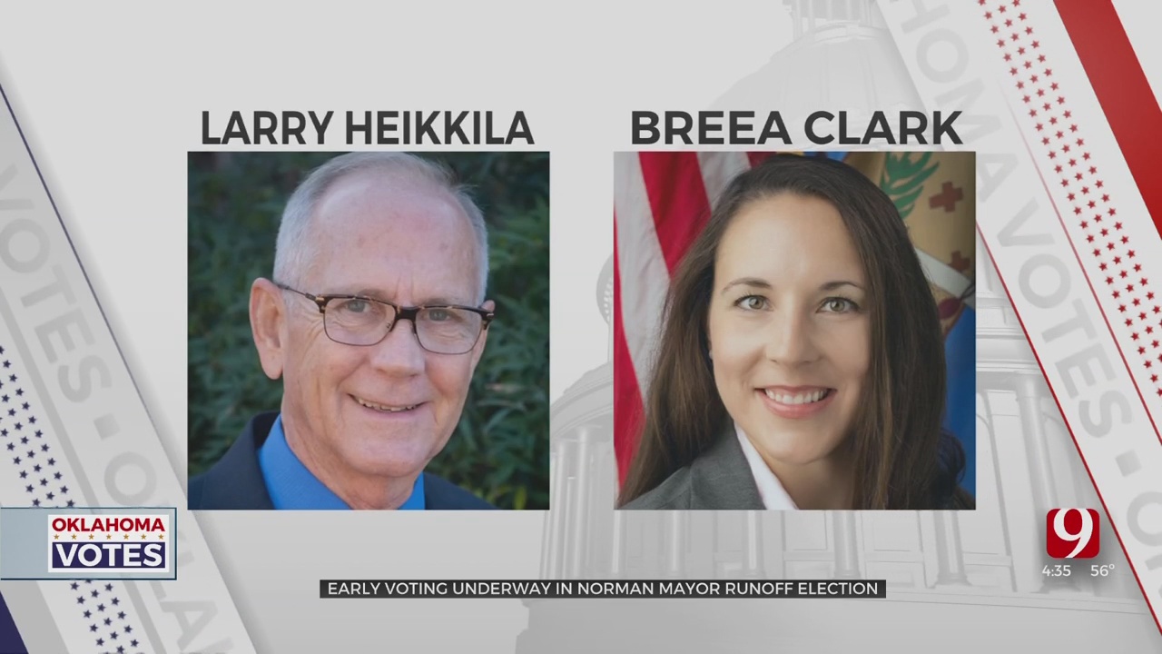Norman Mayor Breea Clark Faces Larry Heikkila In Runoff Election
