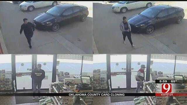 OK County Sheriff's Office Searching For Credit Card Cloning Suspects