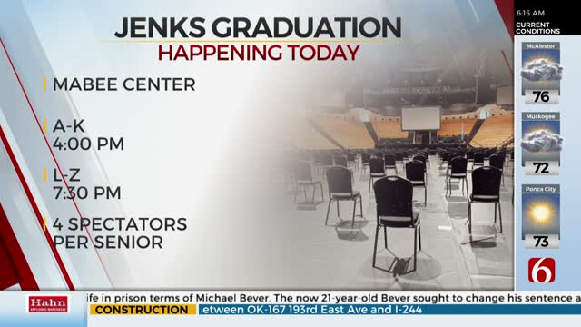 Jenks Public Schools To Hold 2 Graduation Ceremonies