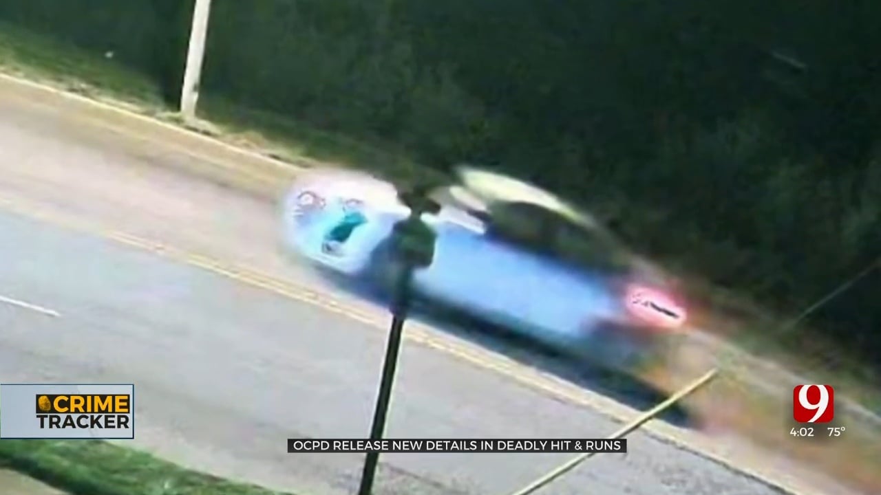 Police Release Photos Of Car Suspected In NW OKC Auto-Pedestrian Hit-And-Run 