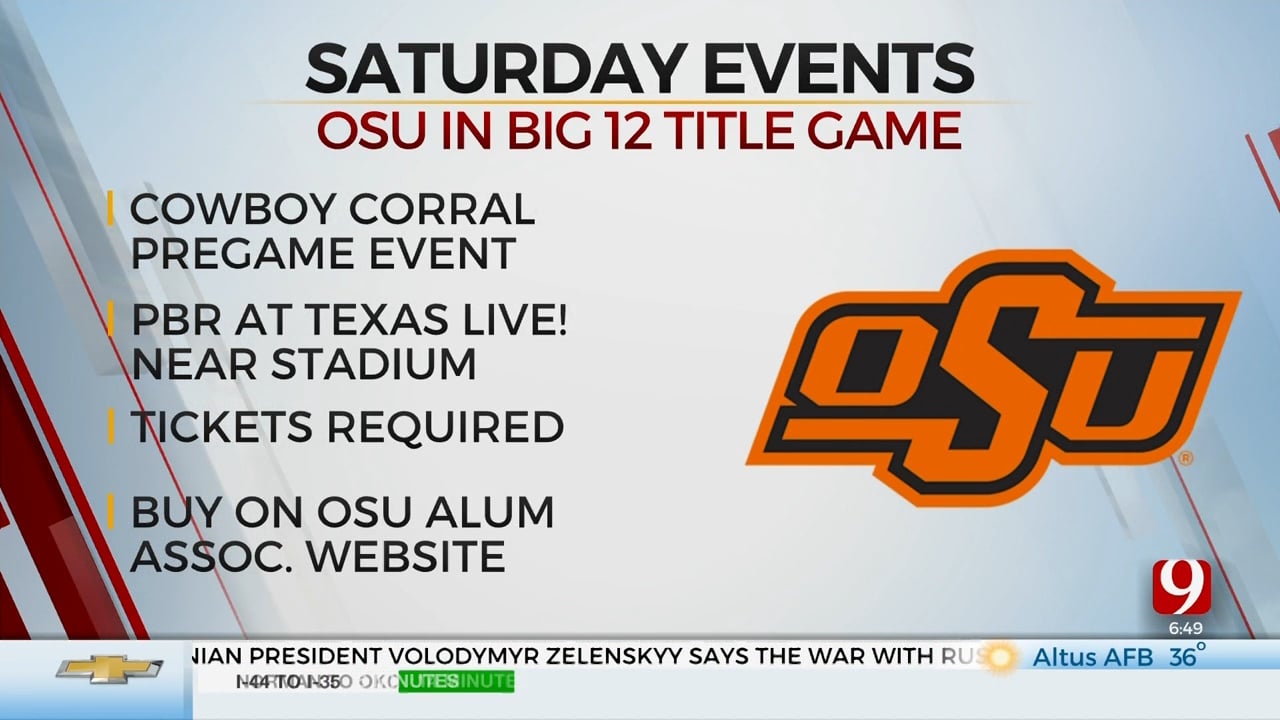 OSU Alumni Association Plans Events Ahead Of Big 12 Title Game
