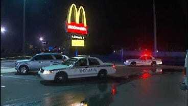 WEB EXTRA: Video From The Scene Of a Shooting At North Tulsa McDonalds