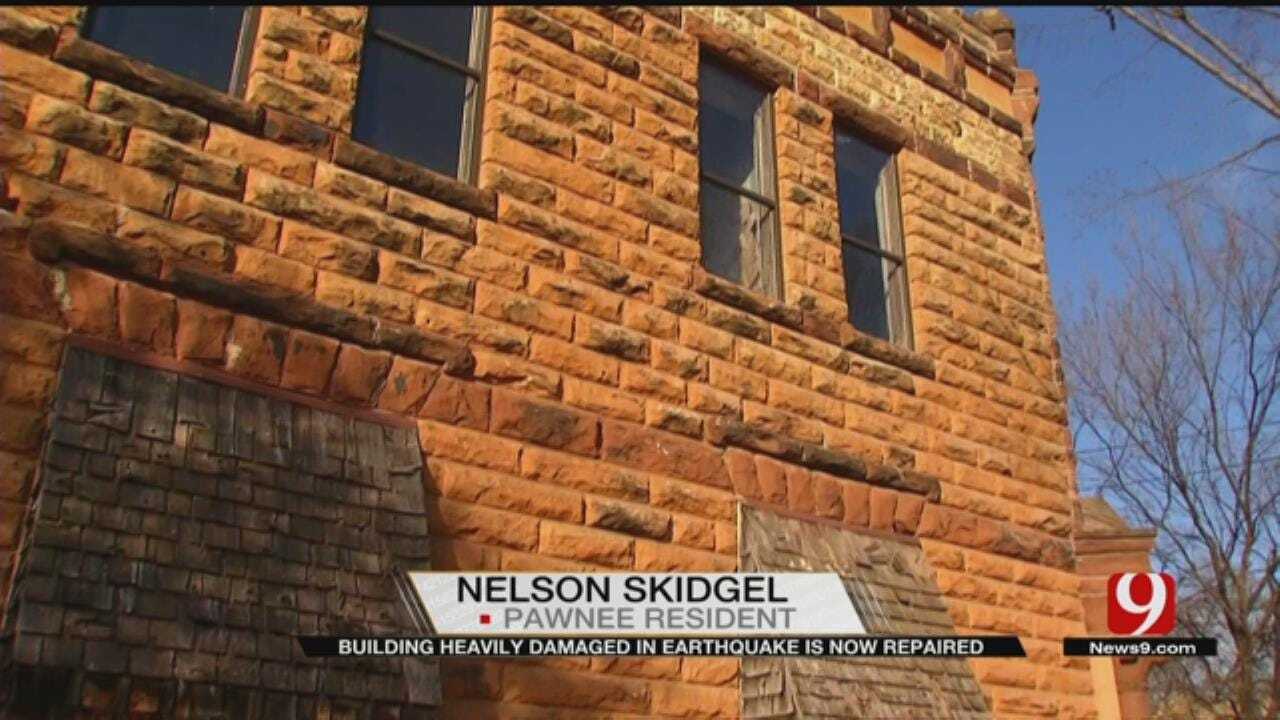 Historic Pawnee Building Repaired After 5.8-Magnitude Earthquake
