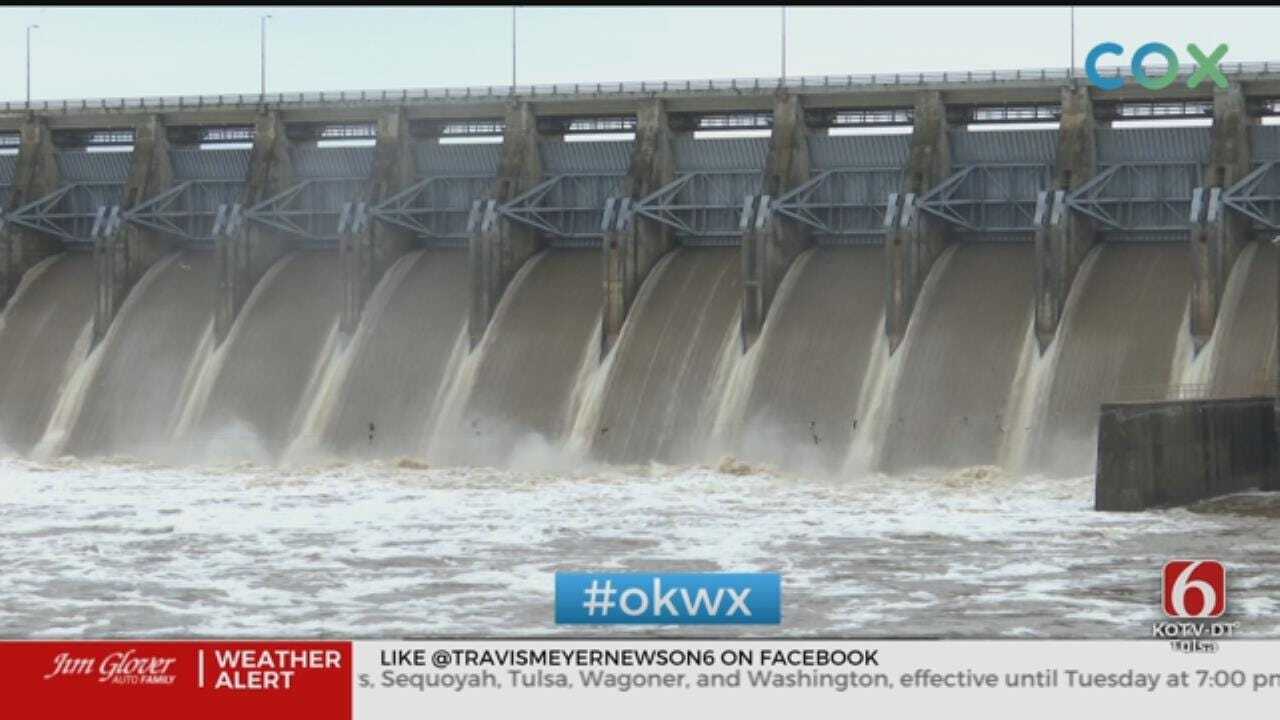 Army Corps Of Engineers Monitoring Water Levels As Rainfall Increases