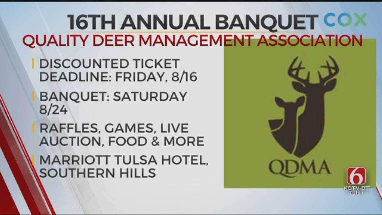 Support Future Of Oklahoma Deer Hunting At QDMA Banquet August 24
