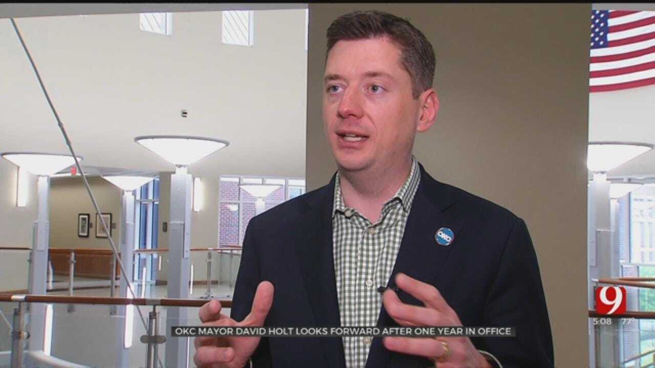OKC Mayor David Holt Looks Forward After 1 Year In Office
