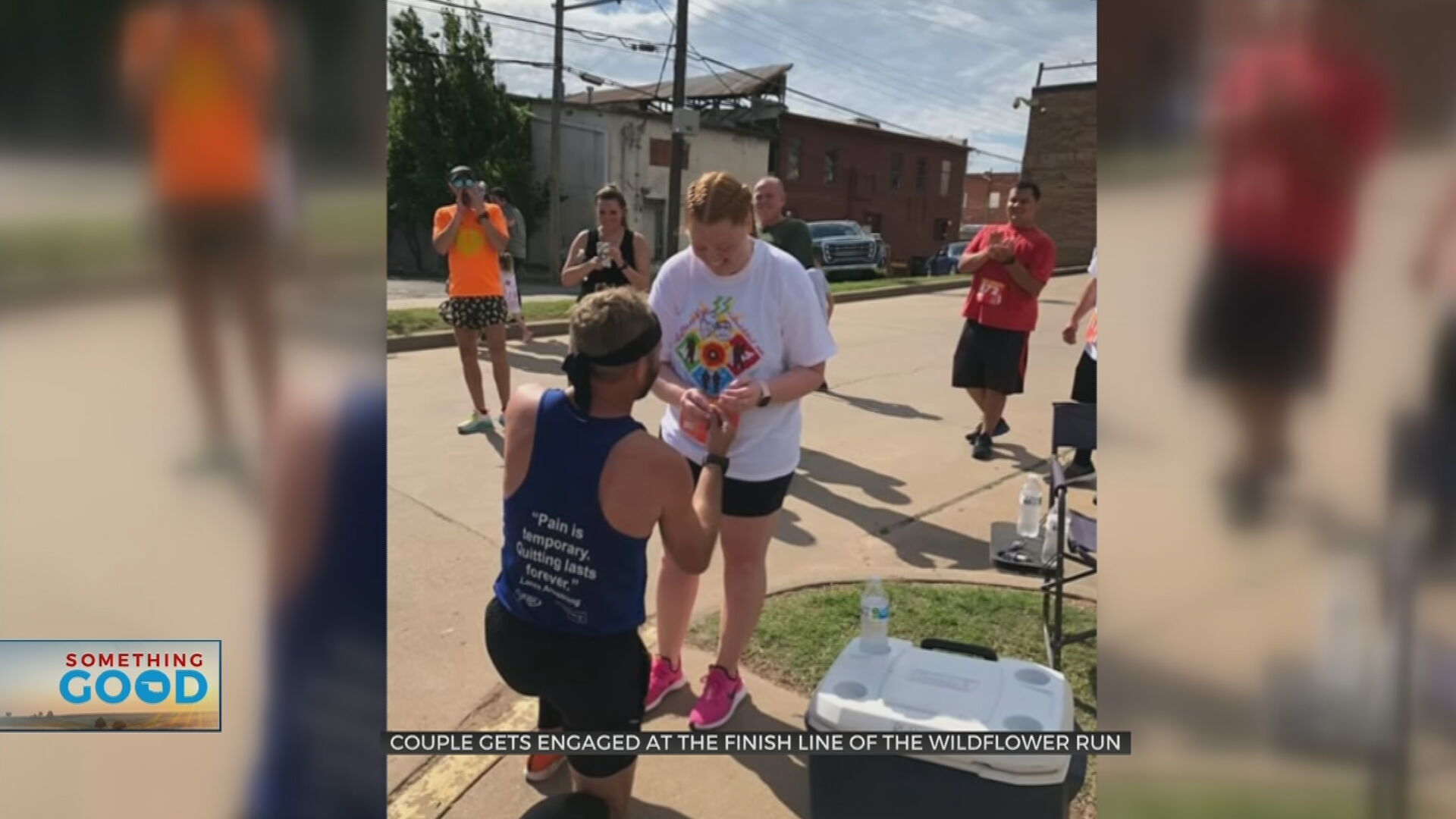 Oklahoma Couple Begins New Chapter With Proposal At The Finish Line 