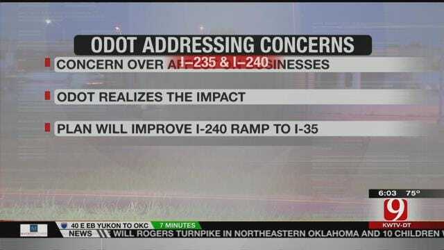 Journal Record: ODOT Trying To Address Concerns Over I-35/I-240 Upgrades