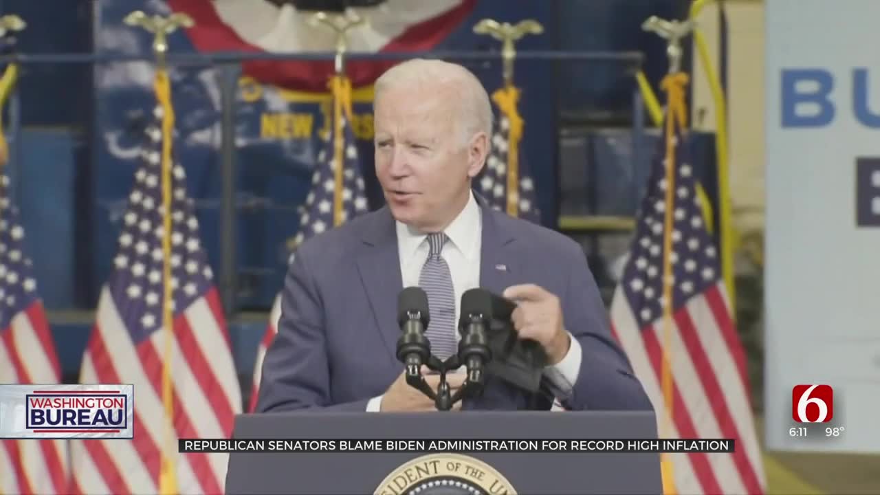 President Biden Says Inflation Is 'Unacceptably High' As Prices Continue To Soar