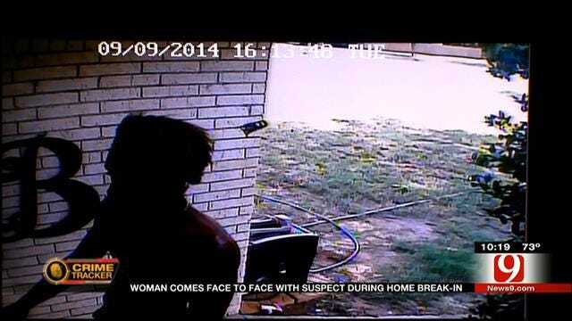 OKC Woman Comes Face-To-Face With Suspect During Home Break-In