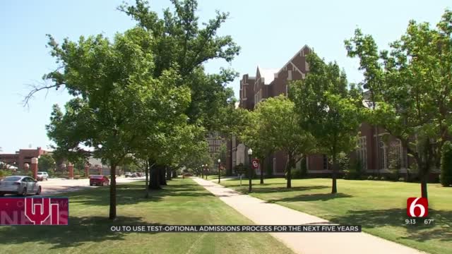 OU Adopts Test-Optional Admissions Policy For Next 5 Years