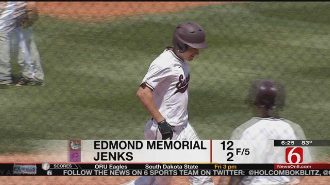 6A Baseball: Edmond Memorial Ends Jenks' Title Run