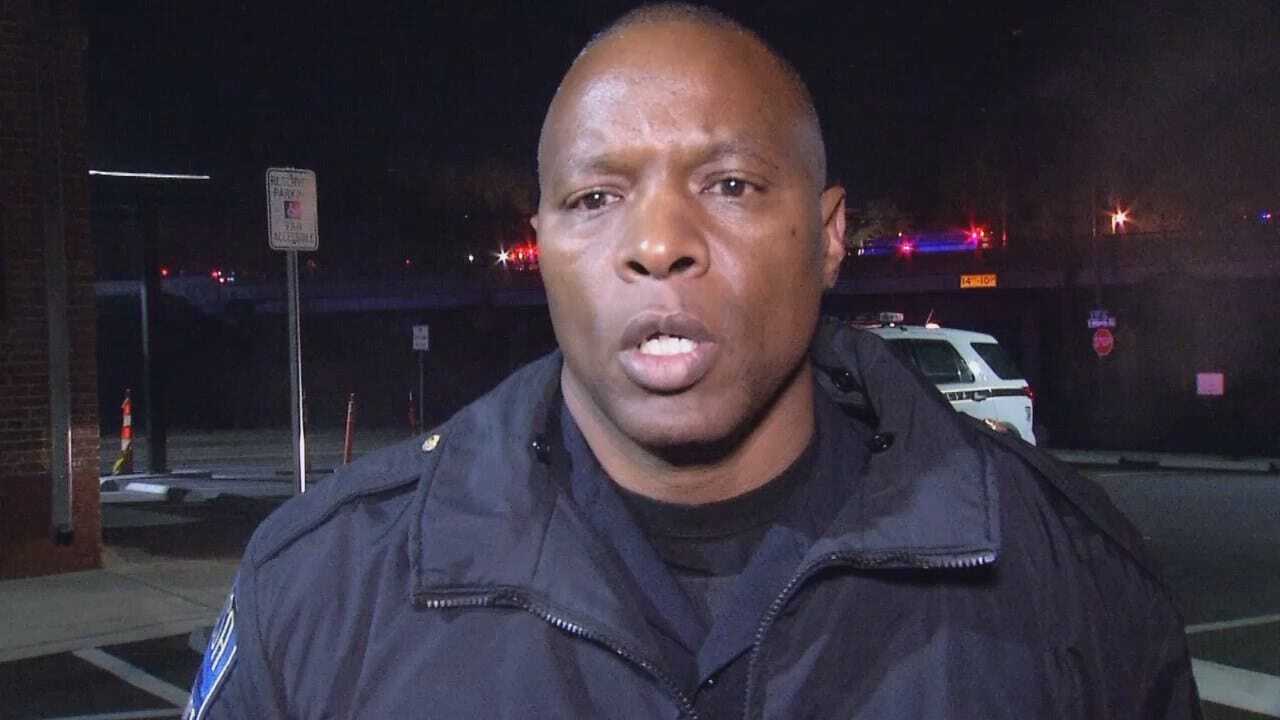WEB EXTRA: Tulsa Police Captain Malcolm Williams Talks About Crash