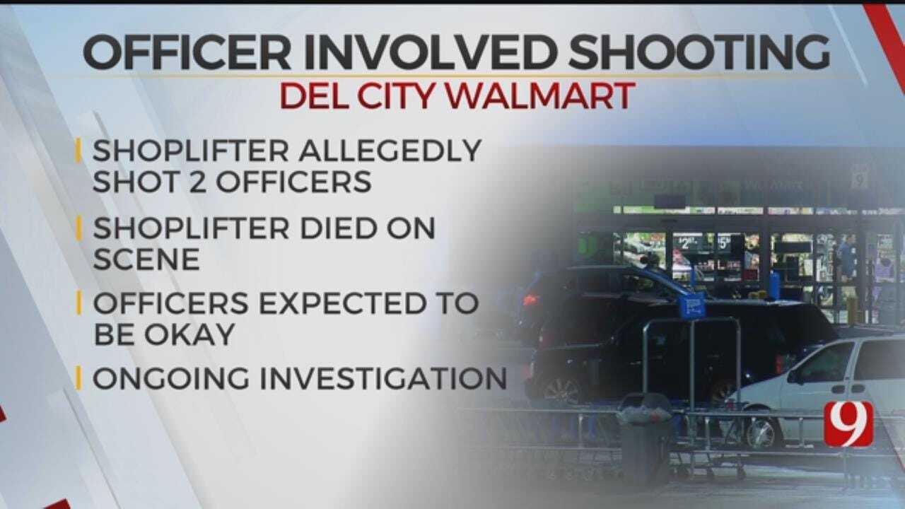 Del City Officer And Security Guard Shot During Walmart Robbery